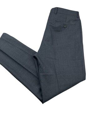 Ralph Lauren LRL Men's 100% Wool Total Comfort Dress Pants Gray • 33x32